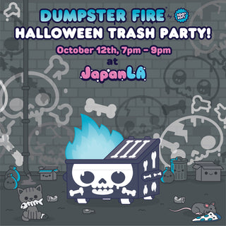 LET'S GET TRASHED-- at the 100% Soft Halloween Trash Party 🥳