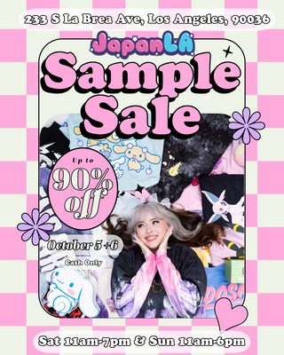 🛍️ CUTENESS OVERLOAD: Dive Into Our Sample Sale! 🌈