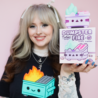 JapanLA's 18th Anniversary Party with Badtz-maru! New Pusheen x 100 Soft Dumpster Fire!