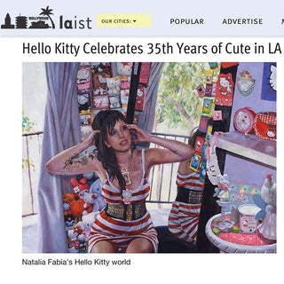 LAist - Hello Kitty Celebrates 35 Years of Cute in LA