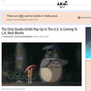 LAist - The Only Studio Ghibli Pop-Up In The U.S.