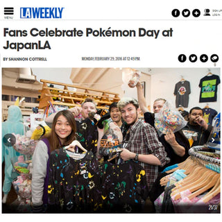 LA Weekly - Fans Celebrate Pokémon Day at JapanLA