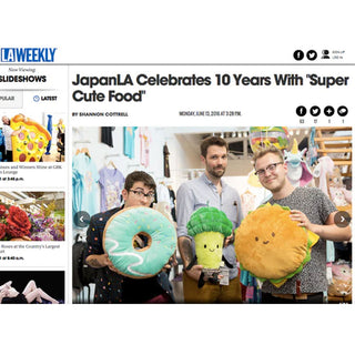 LA Weekly - JapanLA Celebrates 10 Years With "Super Cute Food"