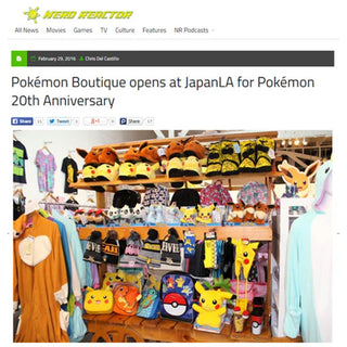 Nerd Reactor checks out the Pokémon Boutique at JapanLA