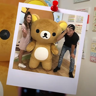 LaurDIY & Alex Wassabi Visit the Rilakkuma Pop Up Shop!