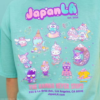 JapanLA 18th Anniversary Tee Mint