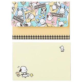 Pochacco Check Design Letter Set