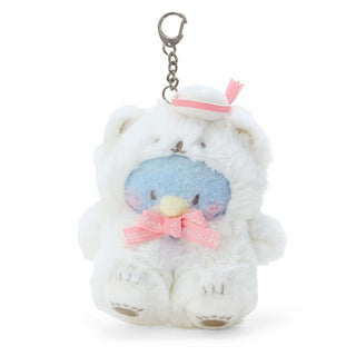 Sanrio Fluffy White Bear Clip On Mascot