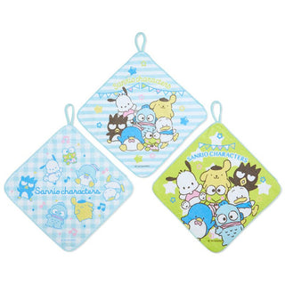 Sanrio Loop Hand Towel Set of 3