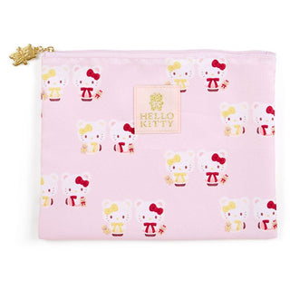 Hello Kitty & Mimmy Birthday Flat Pouch Set of 2