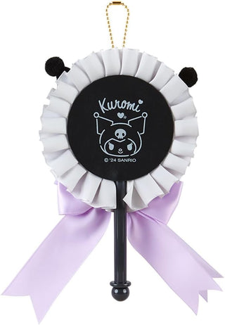 Sanrio Rosette Wand Keychain with Badge