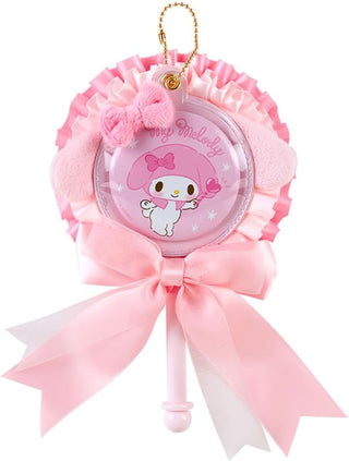 Sanrio Rosette Wand Keychain with Badge