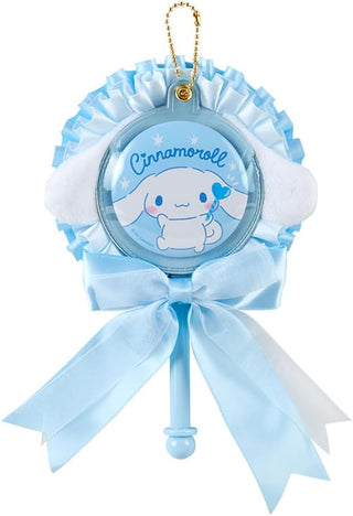 Sanrio Rosette Wand Keychain with Badge