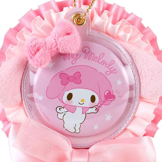 Sanrio Rosette Wand Keychain with Badge