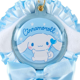 Sanrio Rosette Wand Keychain with Badge