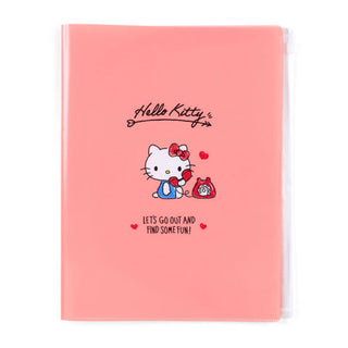 Sanrio 6-Pocket File with Pouch