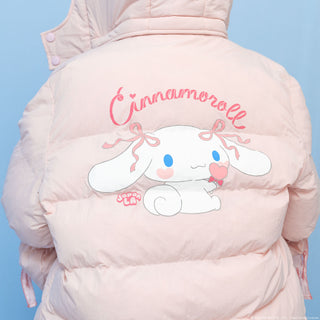 Cinnamoroll Bows JapanLA Puffer Jacket