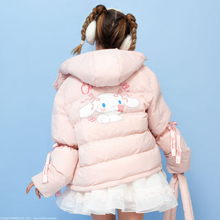 Cinnamoroll Bows JapanLA Puffer Jacket