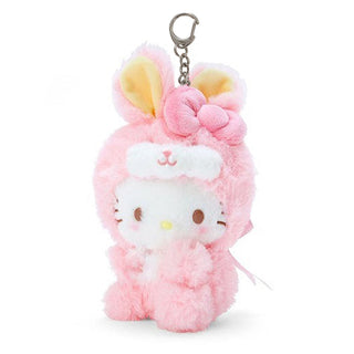 Sanrio Fluffy Rabbit Clip On Mascot