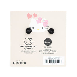 Hello Kitty JapanLA Floral Lapel Pin Set