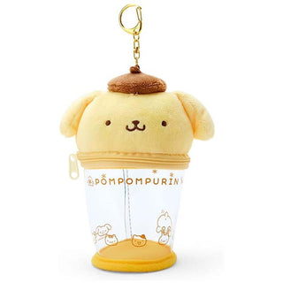 Pompompurin Oshiri Puri Puri Purin Clear Pouch Keychain