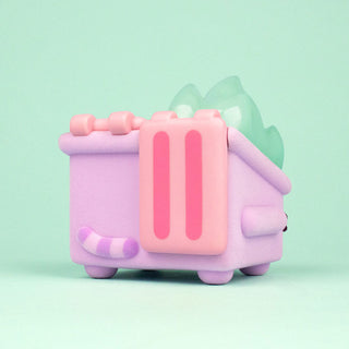 JapanLA Exclusive Lilac Pusheen Dumpster Fire Figure