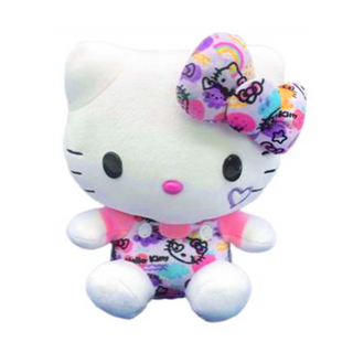 Hello Kitty Colorful Street Art 7” Plush