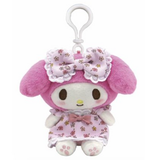 My Melody & Kuromi Flower Dress Clip-On Mascots