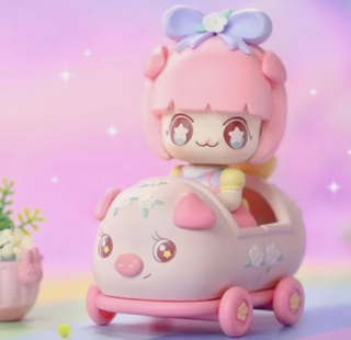 Opened Kimmy Pig Kimmy & Miki Baby Car Blind Box