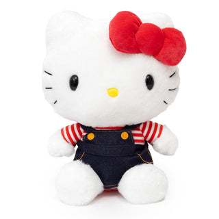 Hello Kitty Denim Jumper 12" Plush