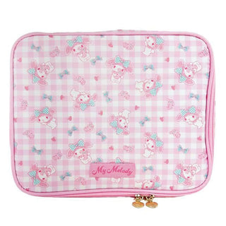 Sanrio Ribbon Gingham Divider Cosmetic Case