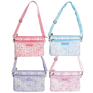 Sanrio Ribbon Gingham Crossbody Bag