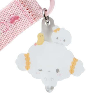 Sanrio Embroidered Logo Keychain