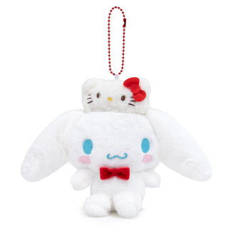 Hello Kitty 50th Anniversary Ribbon Mascot Keychain