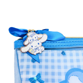 Cinnamoroll & Milk Gingham Hat Mesh Pouch