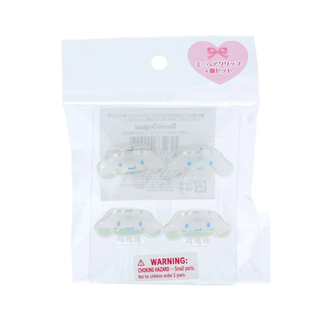 Sanrio Iridescent Mini 4 Hair Clips Set