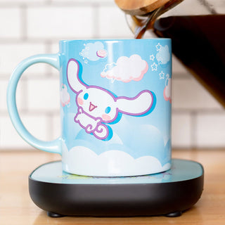 Cinnamoroll Coffee Mug with Electric Mug Warmer