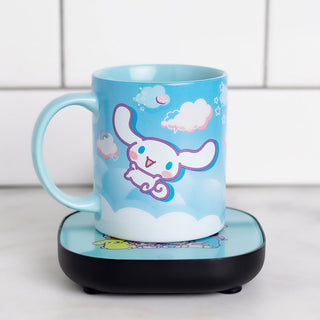 Cinnamoroll Coffee Mug with Electric Mug Warmer