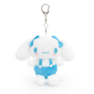 Cinnamoroll Overalls Plush Mascot Keychain