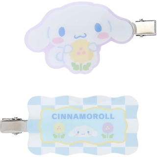 Sanrio Pastel Check Hair Clip Set