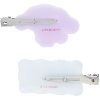 Sanrio Pastel Check Hair Clip Set