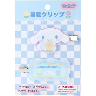 Sanrio Pastel Check Hair Clip Set