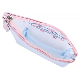 Sanrio Pink Sakura Mesh Zipper Pouch