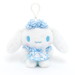 Cinnamoroll Sky Blue Gingham Mascot Clip