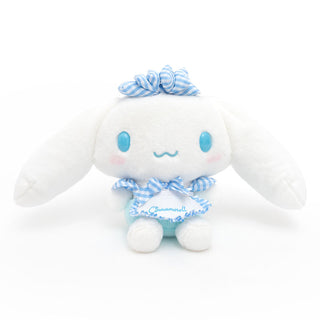 Cinnamoroll Sky Blue Gingham 8" Plush