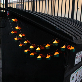 Dumpster Fire String Lights