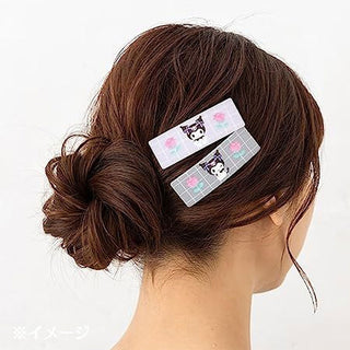 Sanrio Grid Hair Clip Set