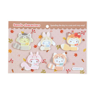 Sanrio Forest Animals Felt Stickers