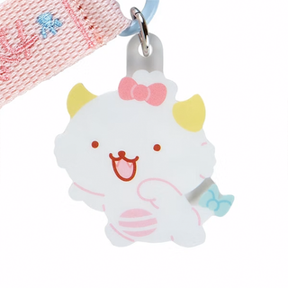 Sanrio Embroidered Logo Keychain