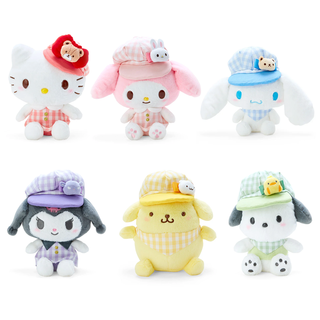 Sanrio Gingham Casquette 8" Plush